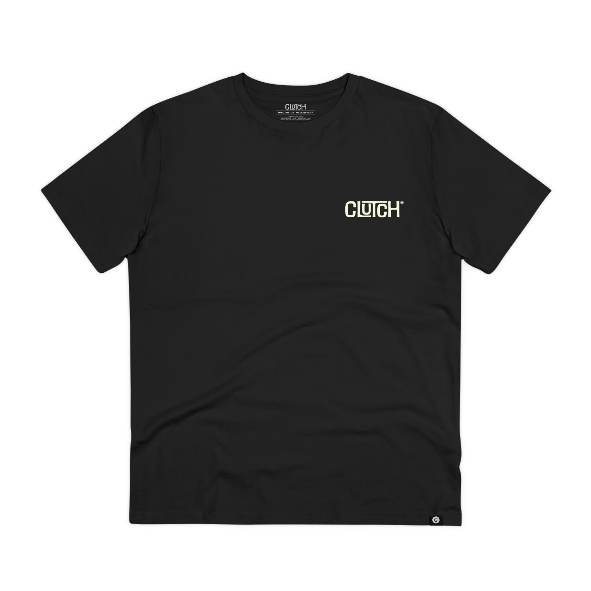 Palm Front Black T-shirt 01